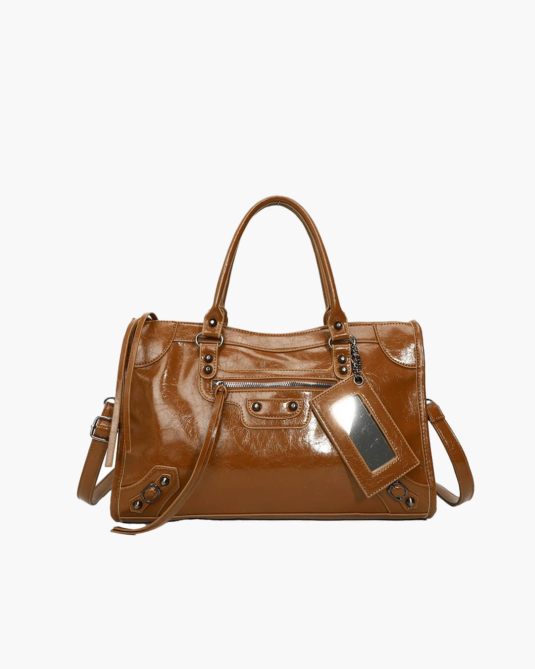 Carmela- Stylish Handbag with Spacious Interior & Minimalist Design Black | FormaLuxe