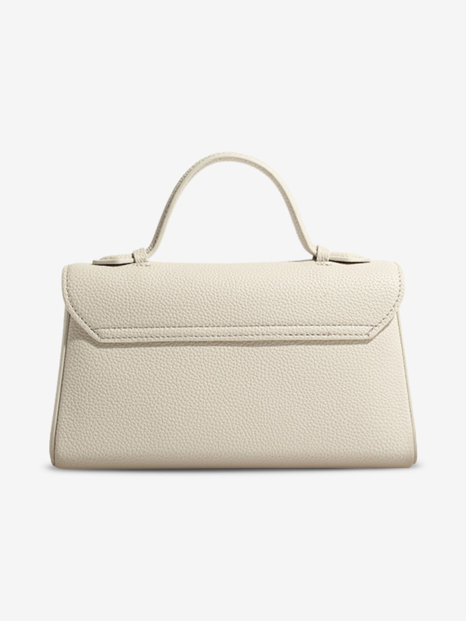 Cassy | Elegant vegan leather crossbody bag with removable strap