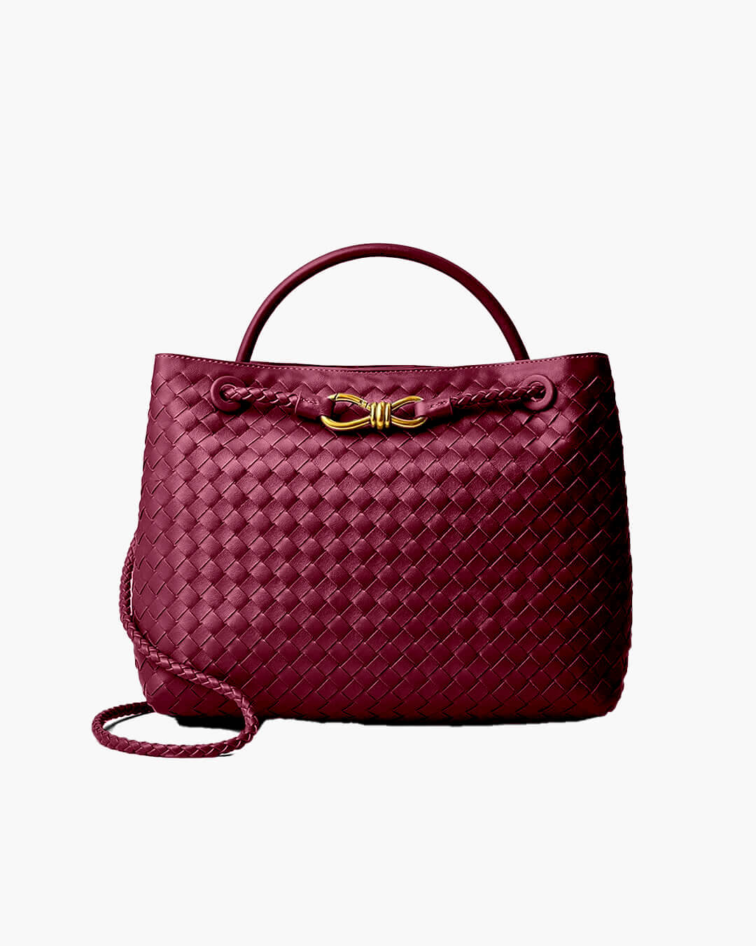 Lucia Woven Bag Black – Handbags | FormaLuxe